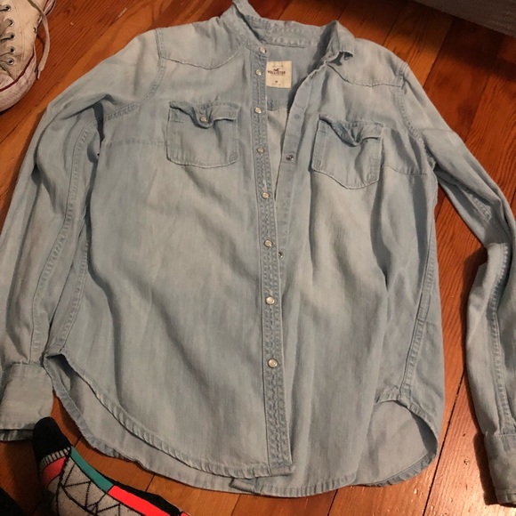 Hollister Tops - Jean shirt